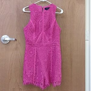 Hot Pink Adelyn Rae Romper